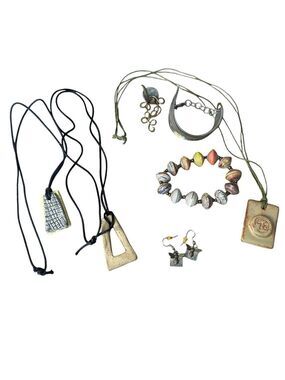 Handmade Jewelry Assortment Earrings, Necklaces and Bracelets OS